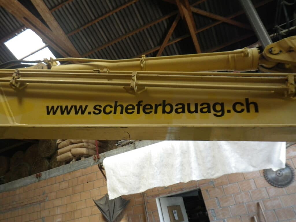 Krahn-Beschriftung der Schefer Bau AG